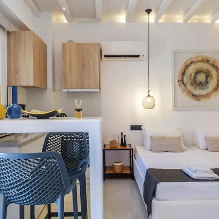 Mykonian & 公寓式酒店 Merchia Beach