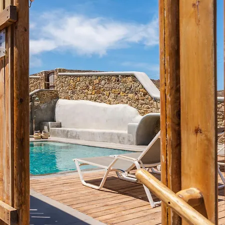 Lägenhetshotell Mykonian & Merchia Beach